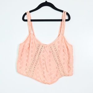 Charlotte Russe Corp Top in Pink M